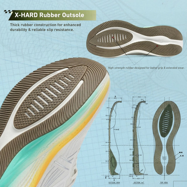 Outsole - Mileage and Endurance